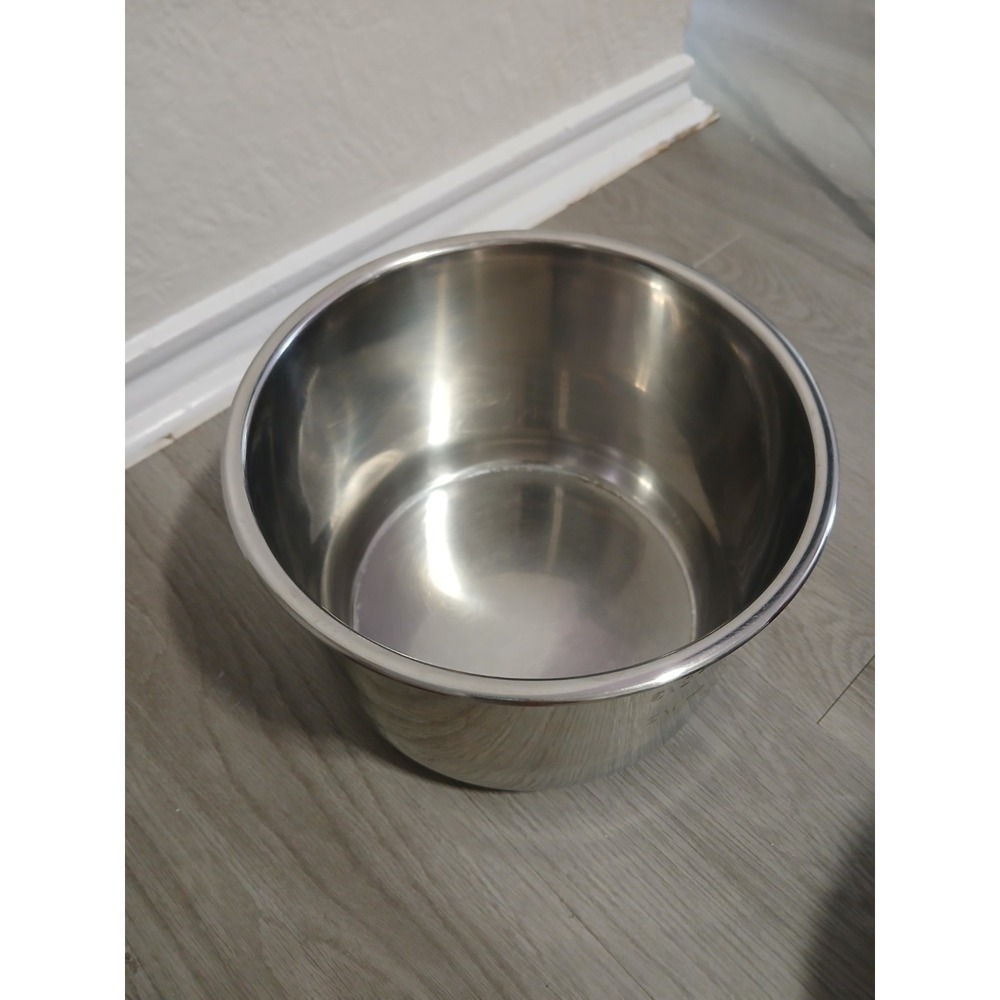 Instant Pot Duo Red SS 60 6 Quart Stainless Steel Inner Pot/AB18363/Steam Rack - Picture 2 of 7